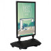 Stoepbord A1 Swing Advance Zwart