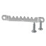 Foto Wandplank Steigerhout Wit 80cm ophangset
