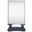 Stoepborden A1 Premium Zilver Front