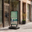 Stoepbord A1 Swing Advance Zwart
