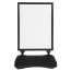 Stoepbord A1 Swing Advance Zwart