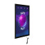 LED Bord Eco Magnetisch Zwart A1 - Schuin