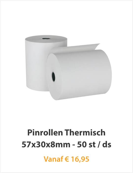 Pinrollen 57x30x8mm - 50 st / ds