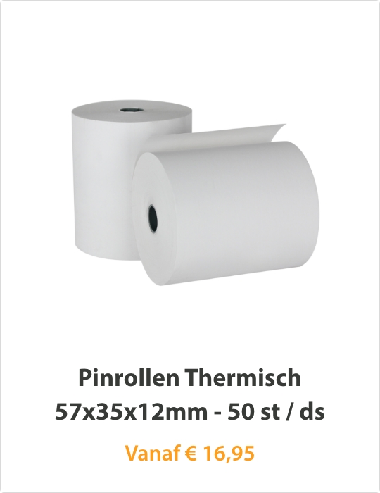 Pinrollen 57x35x12mm - 50 st / ds