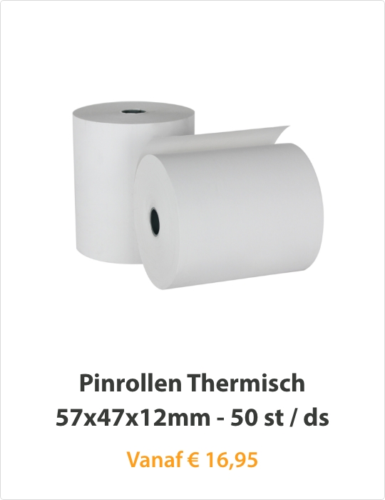 Pinrollen 57x47x12mm 50 st / ds